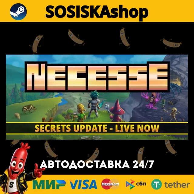 Necesse + ВЫБОР РЕГИОНА STEAM