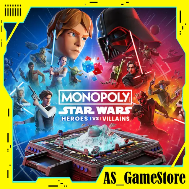 🔵Monopoly: Star Wars Heroes vs. Villains / Монополия | PS5 Турция Украина