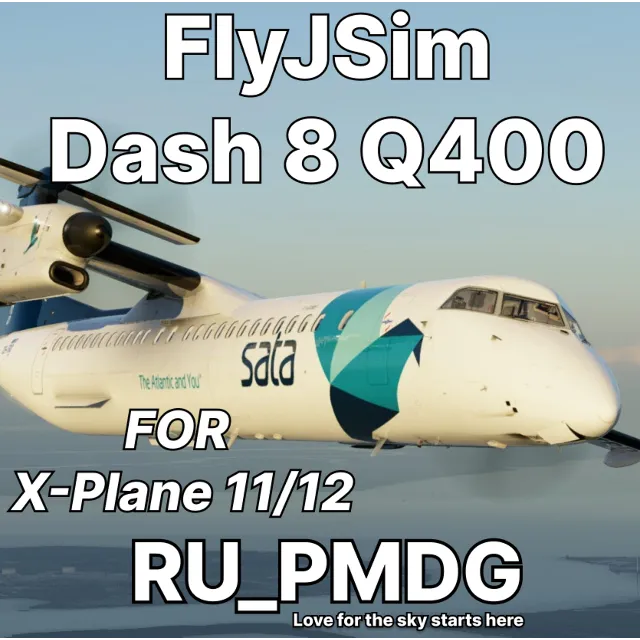 FlyJSim Dash 8 Q400 for X-Plane 11/12