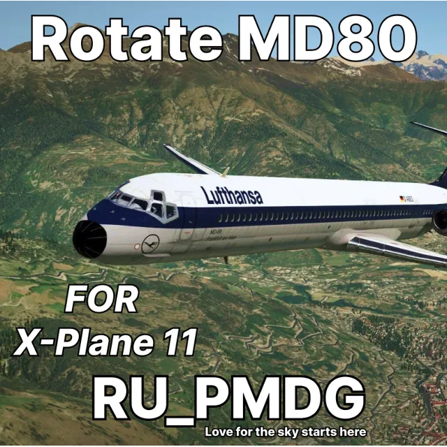 Rotate MD-80 Pro for X-Plane 11