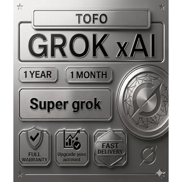 Grok AI SuperGrok | Личный + Апгрейд | 1 Месяц или 1 Год | xAI