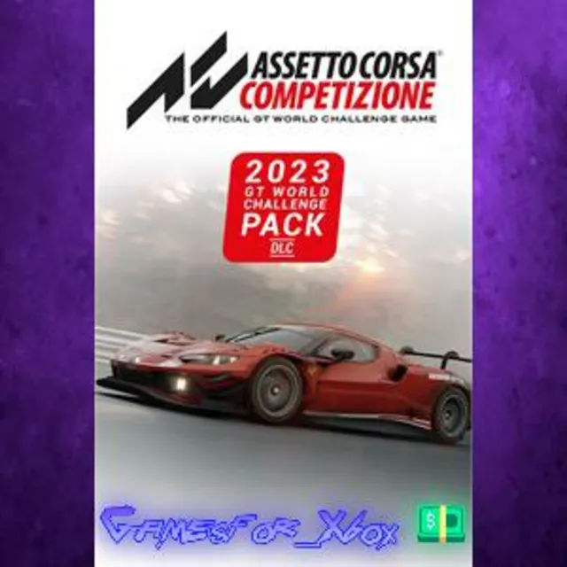 ☀️Assetto Corsa Competizione 2023 GT World Challenge XBOX DLC