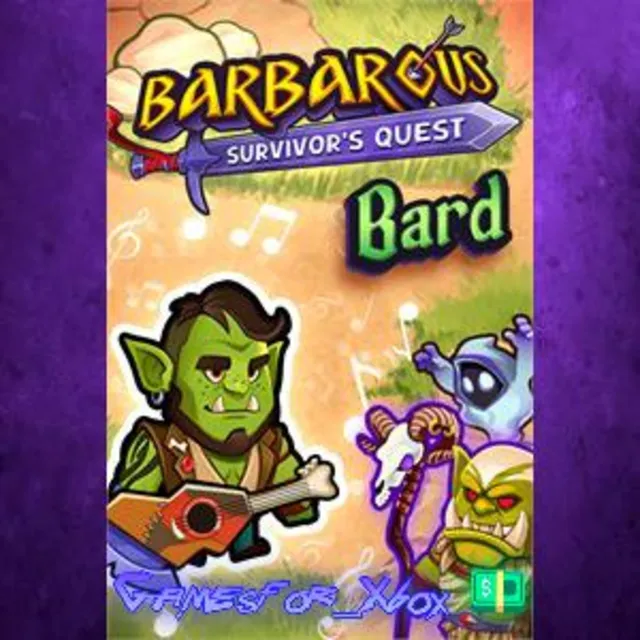 ☀️Barbarous Survivor’s Quest - Bard DLC XBOX DLC