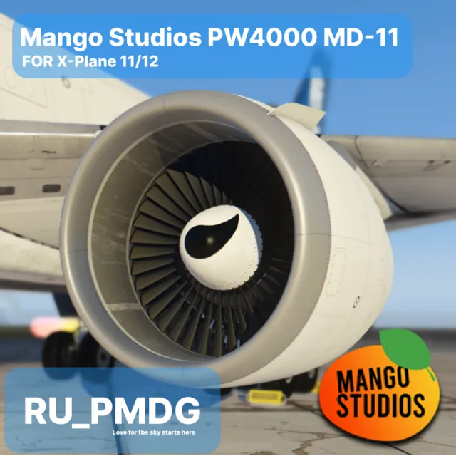 Mango Studios PW4000 MD-11 for X-Plane 11/12