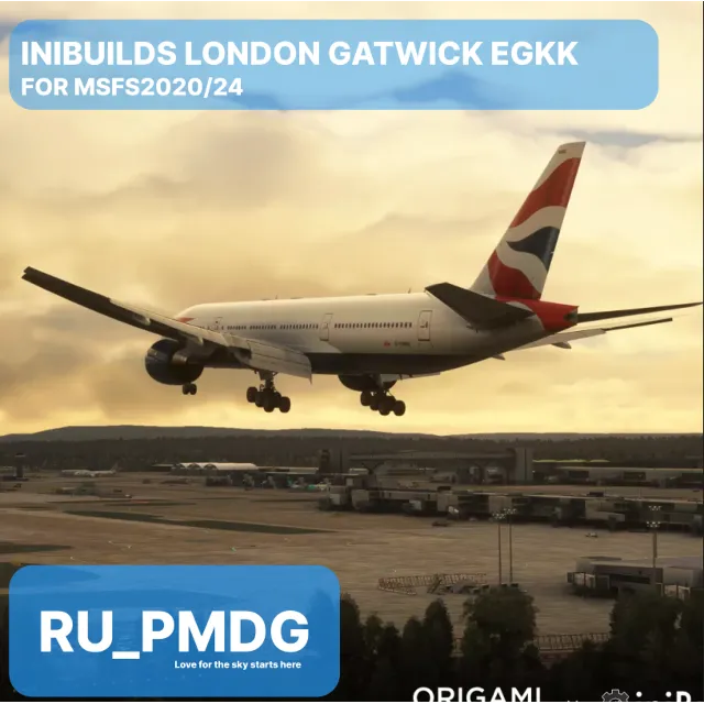 iniBuilds London Gatwick (EGKK) for MSFS2024/20