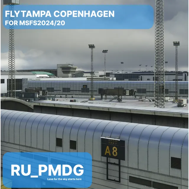 FLYTAMPA - COPENHAGEN for MSFS24/20