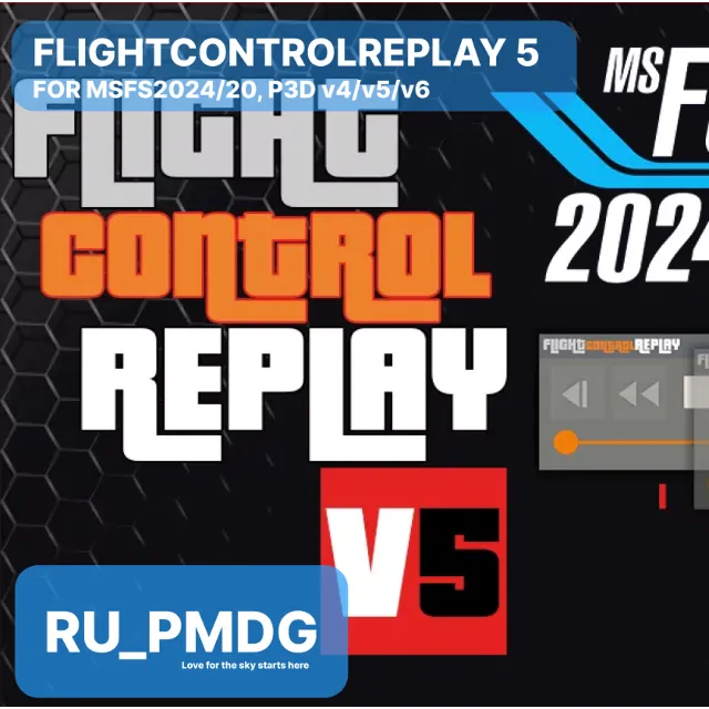 FABIO MERLO - FLIGHTCONTROLREPLAY 5 for MSFS/P3D