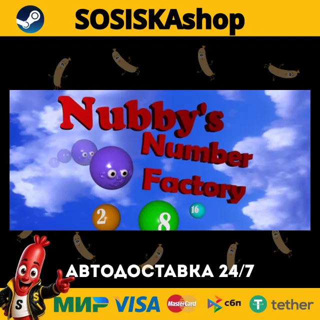 Nubby's Number Factory + ВЫБОР РЕГИОНА STEAM