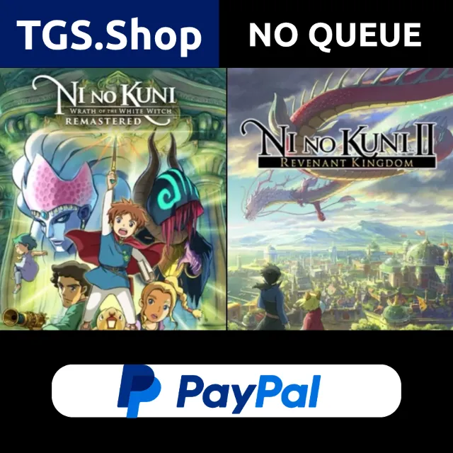 Ni no Kuni II + Ni no Kuni Remastered ALL DLC | STEAM | PAYPAL