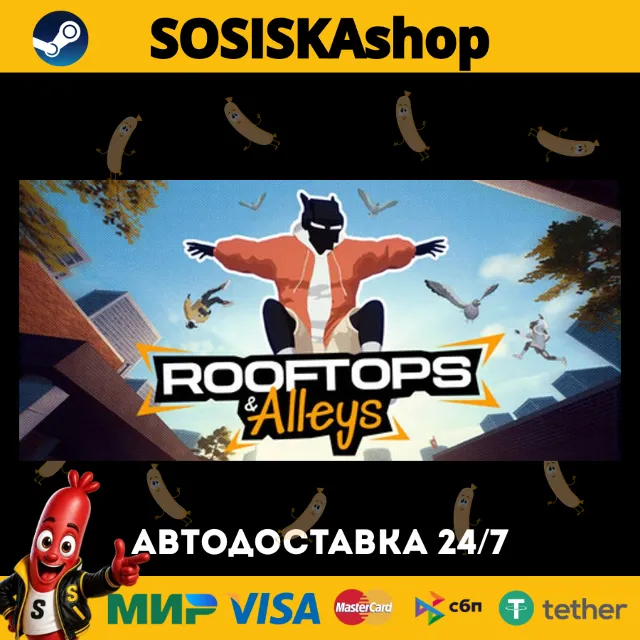 Rooftops &amp; Alleys: The Parkour Game + ВЫБОР РЕГИОНА STEAM