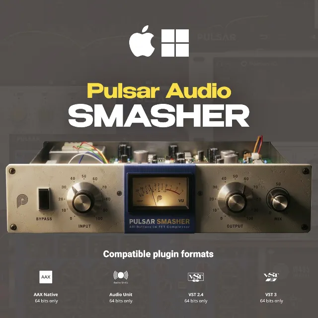 Pulsar Audio Smasher | Лицензионный ключ iLok | АВТОДОСТАВКА 24/7
