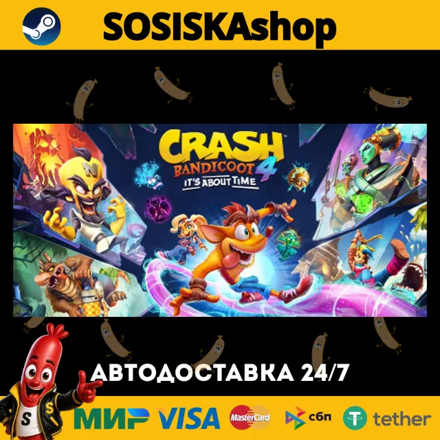 Crash Bandicoot™ 4: It’s About Time + ВЫБОР РЕГИОНА STEAM