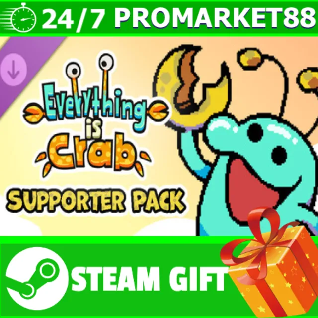 ️ВСЕ СТРАНЫ️ Everything is Crab - Supporter Pack STEAM