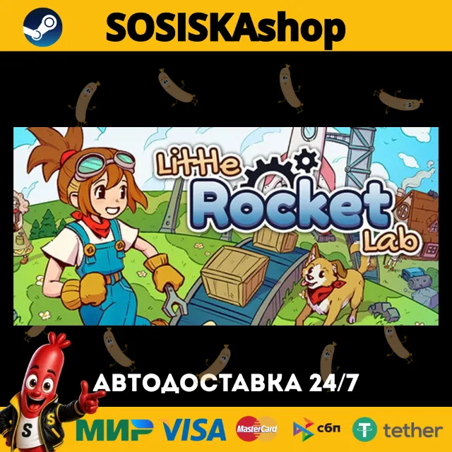 Little Rocket Lab + ВЫБОР РЕГИОНА STEAM
