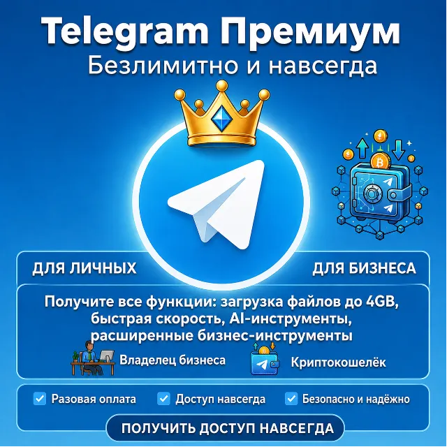 Установка Telegram Premium Lifetime на вашем Android