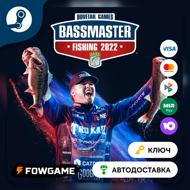 🔵 Bassmaster® Fishing 2022 (Весь мир) 🔑КЛЮЧ STEAM