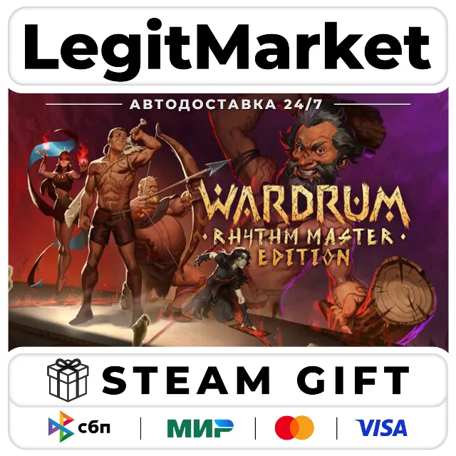 Wardrum Rhythm Master Edition / Steam АВТО / РУ + МИР