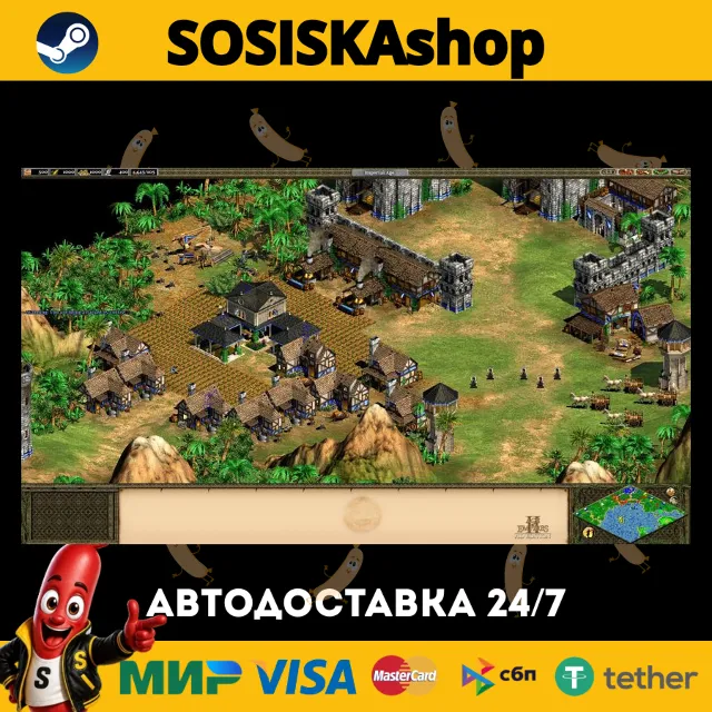 Age of Empires II (Retired) + ВЫБОР РЕГИОНА STEAM