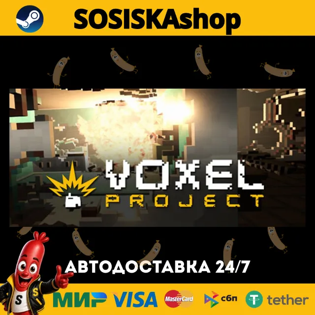 Voxel Project VR + ВЫБОР РЕГИОНА STEAM
