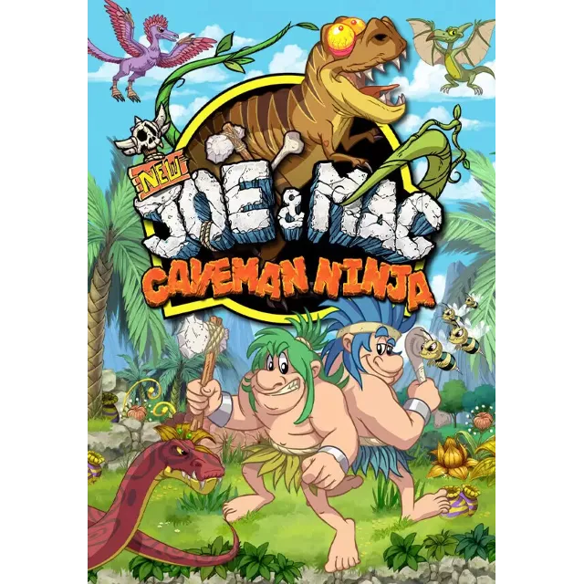 New Joe &amp; Mac - Caveman Ninja (Steam/WW)