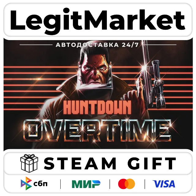 HUNTDOWN: OVERTIME / Steam АВТО / РУ + МИР