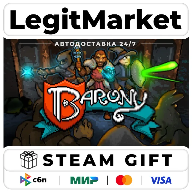 Barony / Steam АВТО / РУ + МИР