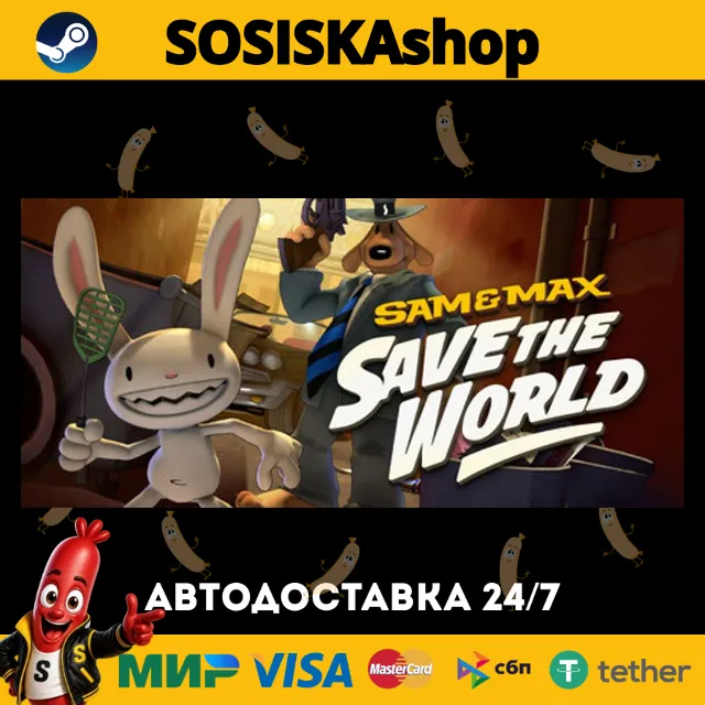 Sam &amp; Max Save the World + ВЫБОР РЕГИОНА STEAM