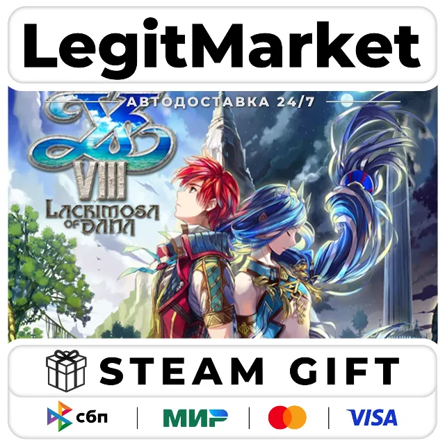 Ys VIII: Lacrimosa of DANA / Steam АВТО / РУ + МИР