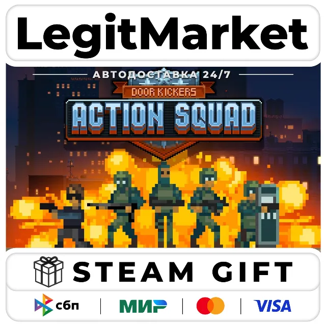 Door Kickers: Action Squad / Steam АВТО / РУ + МИР