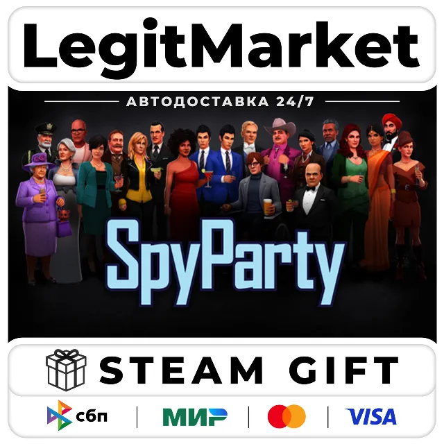 SpyParty / Steam АВТО / РУ + МИР