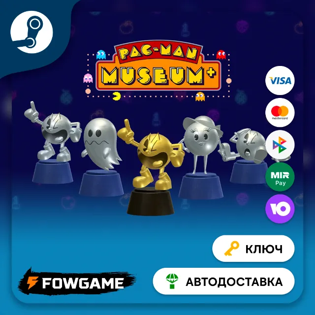 🔵 PAC-MAN MUSEUM+ (РУ+СНГ) 🔑КЛЮЧ STEAM