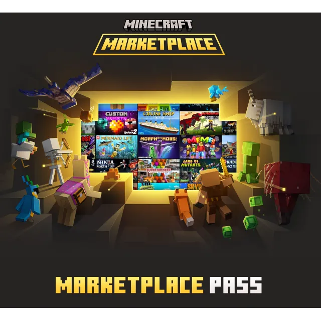 ✅Minecraft MarketPlace pass 2+1 месяца✅Bedrock Edition