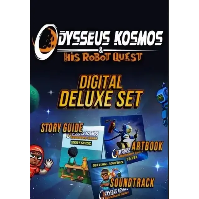 Odysseus Kosmos and his Robot Quest: Digital Deluxe Set (Steam/RU+CIS)