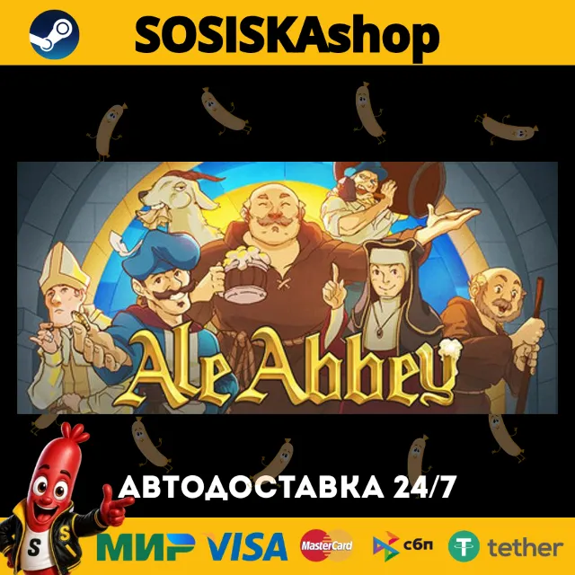 Ale Abbey - Monastery Brewery Tycoon + ВЫБОР РЕГИОНА STEAM