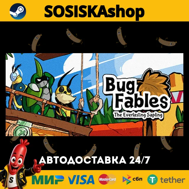 Bug Fables: The Everlasting Sapling + ВЫБОР РЕГИОНА STEAM