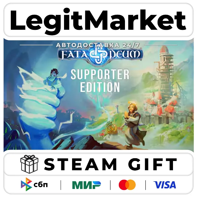 Fata Deum - The God Sim : Supporter Edition / Steam АВТО / РУ + МИР