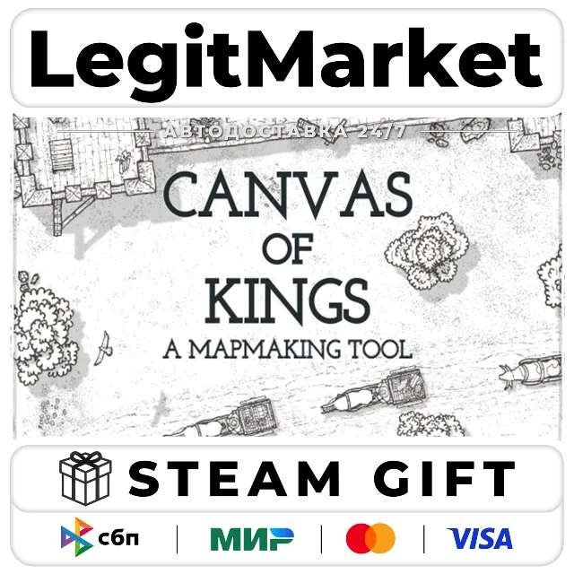 Canvas of Kings / Steam АВТО / РУ + МИР