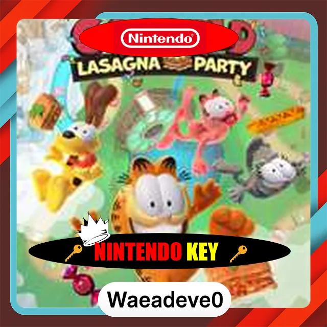 Garfield Lasagna Party (Nintendo Switch) eShop Key EUROPE