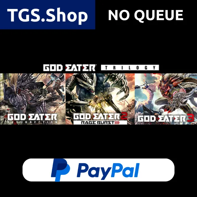God Eater Trilogy 1 + 2 + 3 | STEAM | PAYPAL