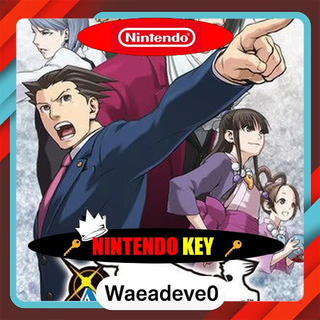 Phoenix Wright: Ace Attorney Trilogy (Nintendo Switch) Nintendo eShop Key EUROPE