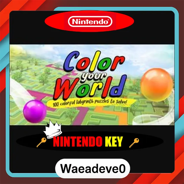 Color Your World (Nintendo Switch) eShop Key EUROPE