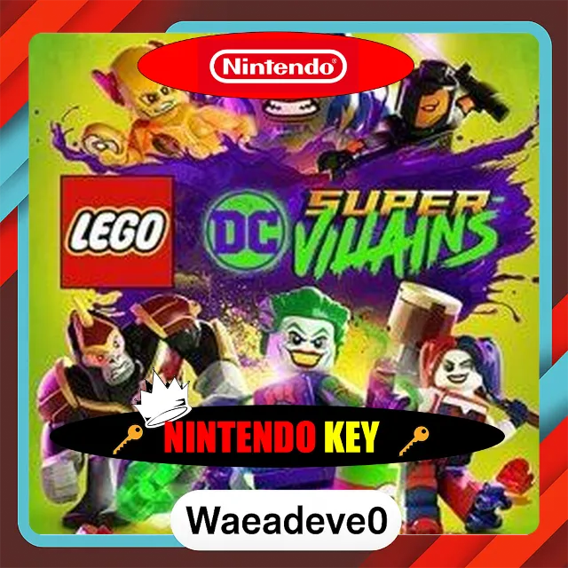 LEGO DC Super-Villains (Nintendo Switch) eShop Key EUROPE