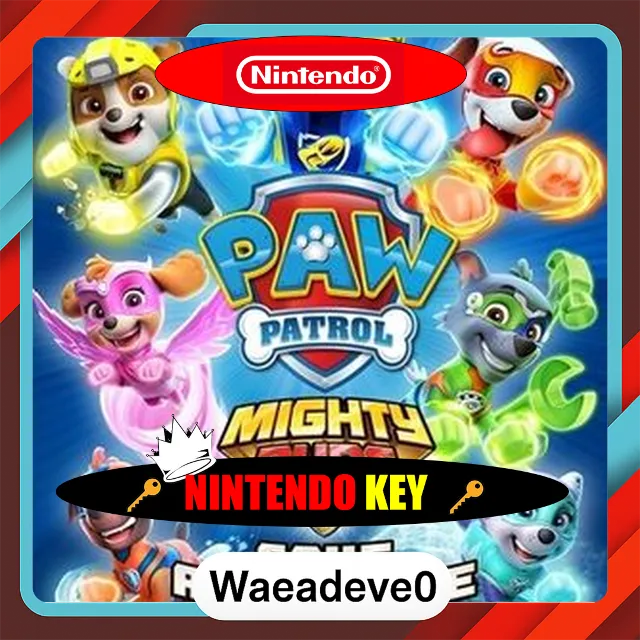 PAW Patrol Mighty Pups Save Adventure Bay (Nintendo Switch) eShop Key EUROPE