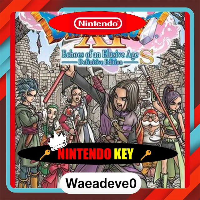 DRAGON QUEST XI S: Echoes of an Elusive Age Definitive Edition (Nintendo Switch) eSho
