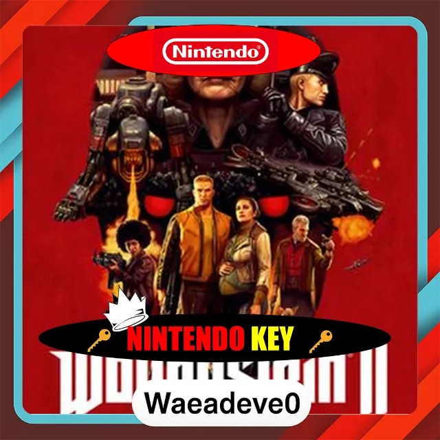 Wolfenstein 2 The New Colossus (cut) (Germany version) (Nintendo Switch) eShop Key EU