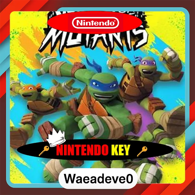 Teenage Mutant Ninja Turtles Wrath of the Mutants (Nintendo Switch) Nintendo eShop Ke