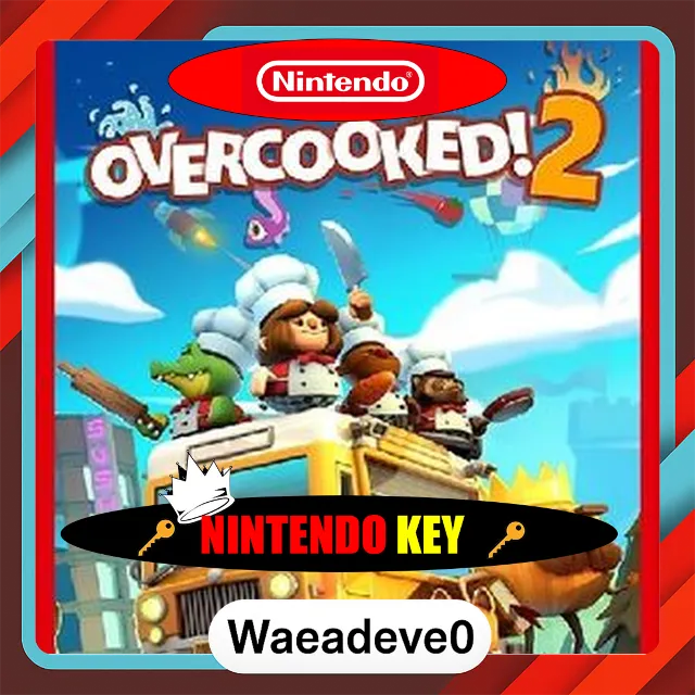 Overcooked! 2 (Nintendo Switch) eShop Key EUROPE