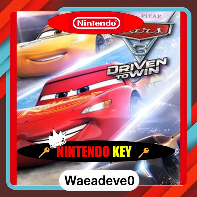 Cars 3: Driven to Win (Nintendo Switch) eShop Key EUROPE