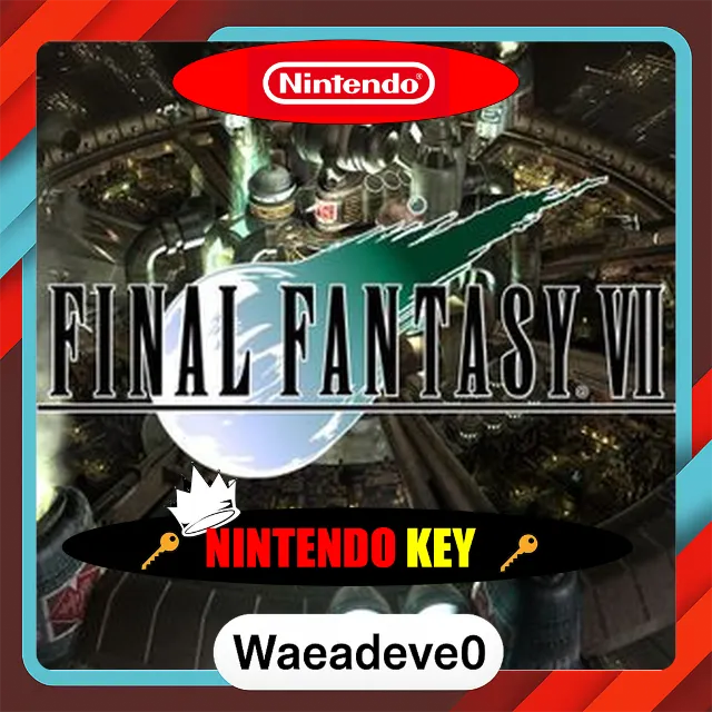 Final Fantasy VII (Nintendo Switch) eShop Key EUROPE