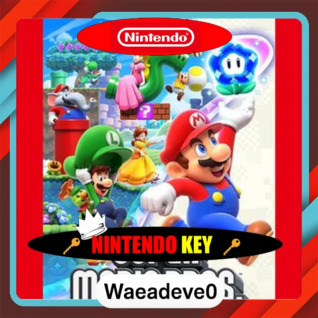 Super Mario Bros. Wonder (Nintendo Switch) eShop Key EUROPE